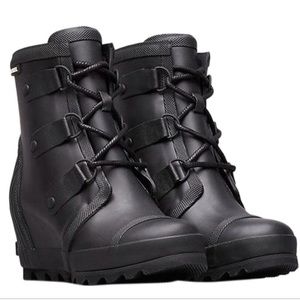 Sorel Joan Rain Wedge Boot